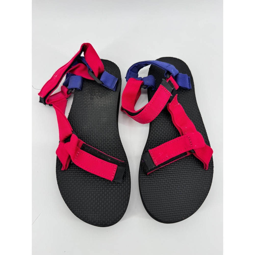 Teva Original Universal Sandals Womens 8 Pink Purple Colorblock 1003987
